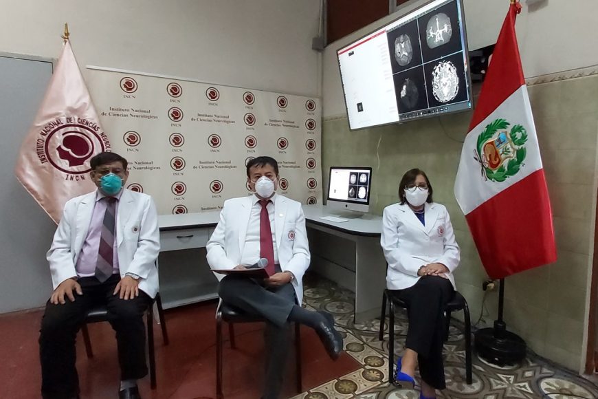 INCN implementa Teleictus para atención en tiempo real de pacientes con ataque cerebrovascular