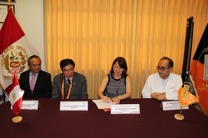 INCN renueva convenios con casa superiores de estudio