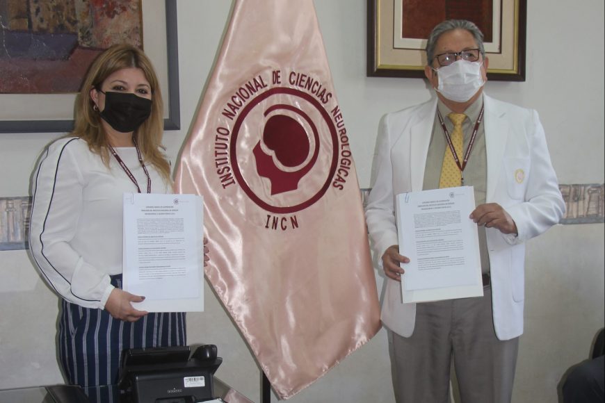 Acuerdan programa de salud visual a favor de servidores del INCN