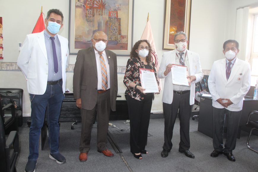 INCN y USMP firman convenio para formación en pregrado y desarrollo de investigación