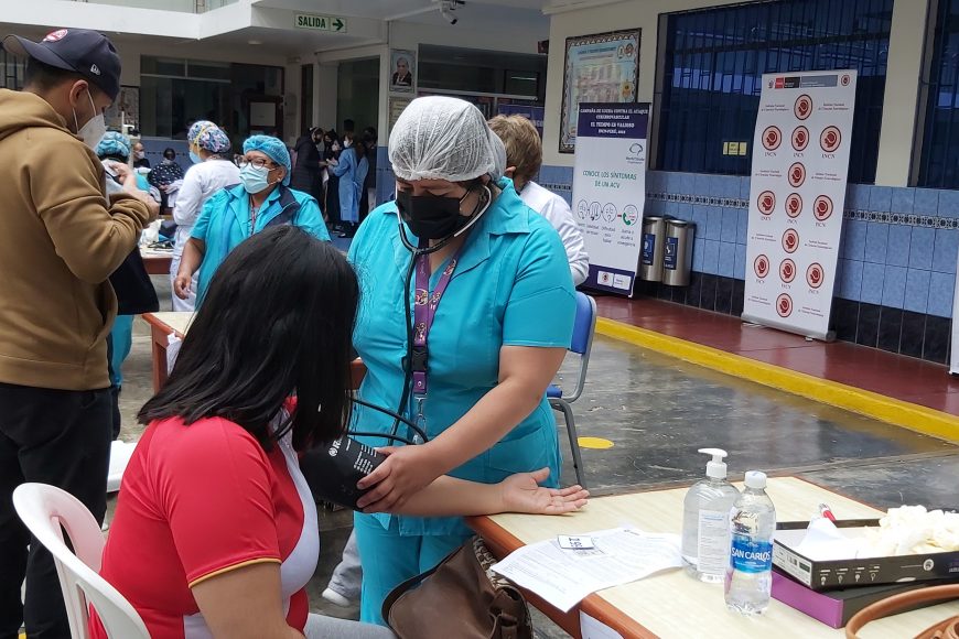 INCN estima atender a unas 500 personas en campaña gratuita para prevenir ACV este 28 de octubre