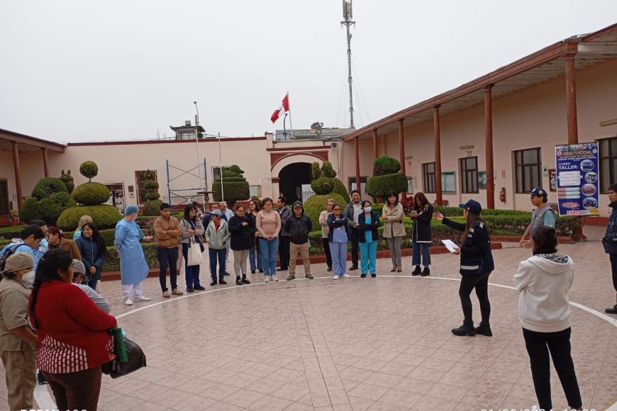 Personal del INCN participa de simulacro de sismo para prevenir daños