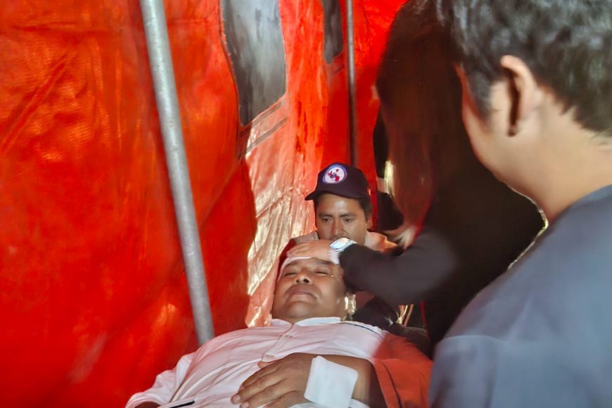 INCN participó en tercer simulacro multipeligro del año